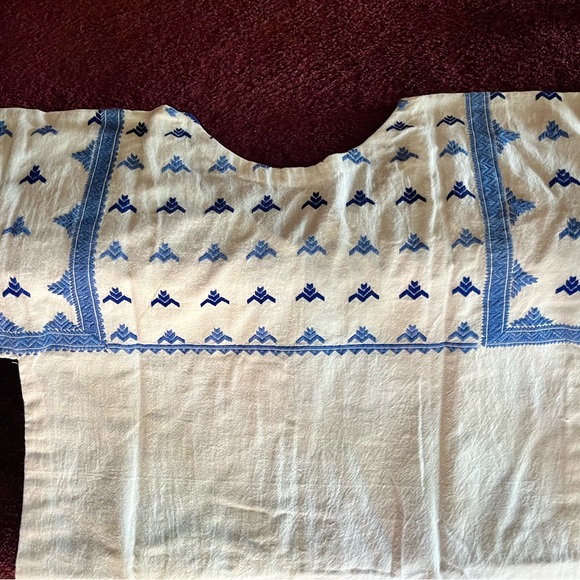 Original “jisti” hand embroidered tunic by Gohar Sajad of Pakistan. Pure cotton - Picture 6 of 7